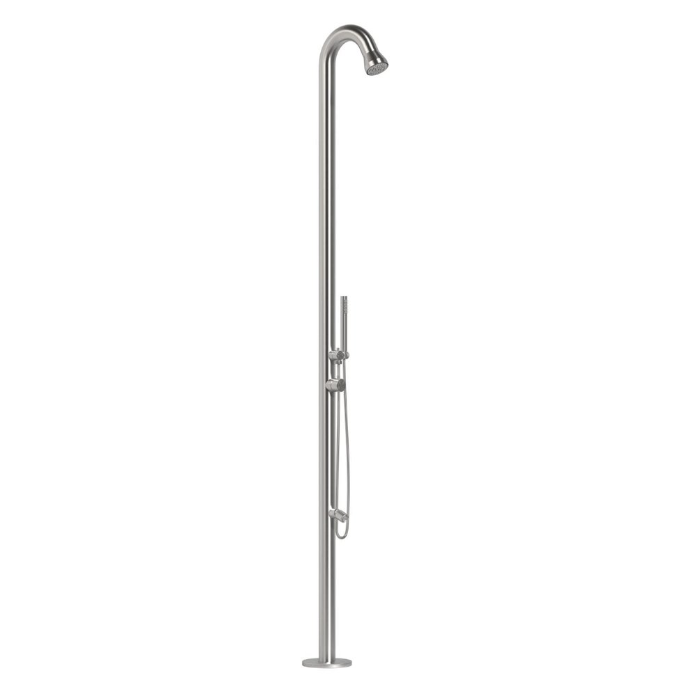 Doccia da esterno Bosa inox satinato