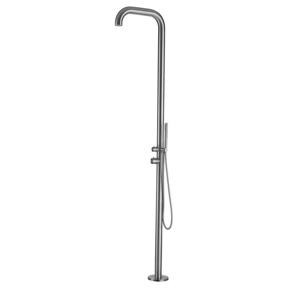 Doccia da giardino Chia inox satinato