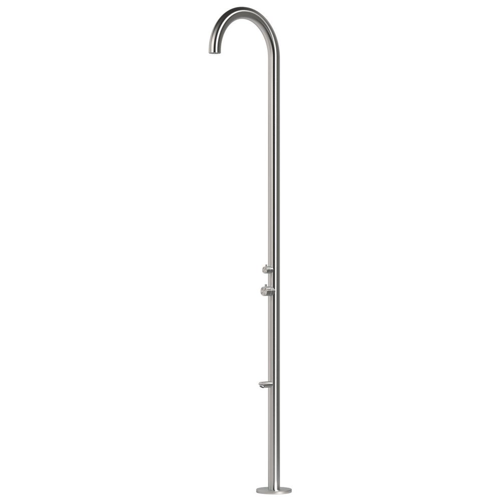 Doccia da esterno Olbia inox satinato
