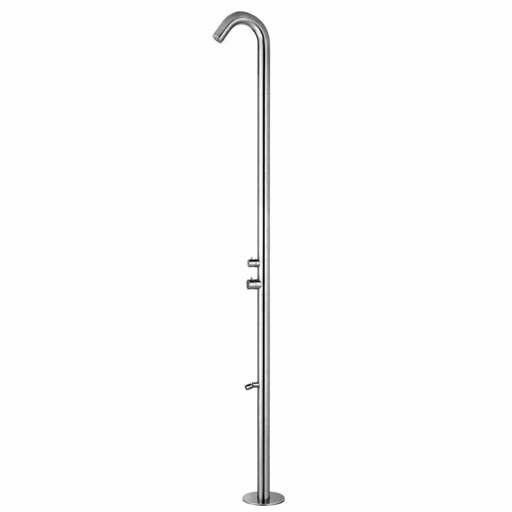 Doccia da esterno Quartu inox satinato