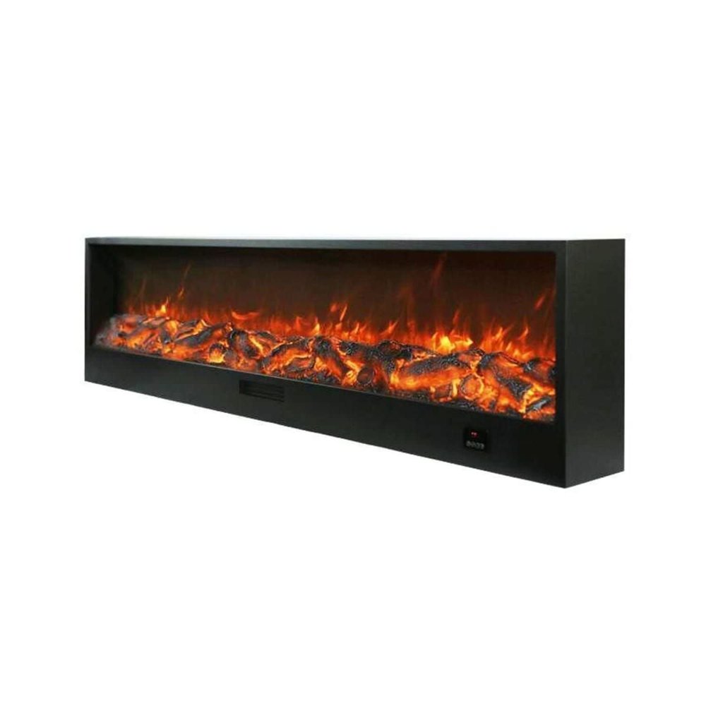 Caminetto elettrico Vesuvio 200 nero