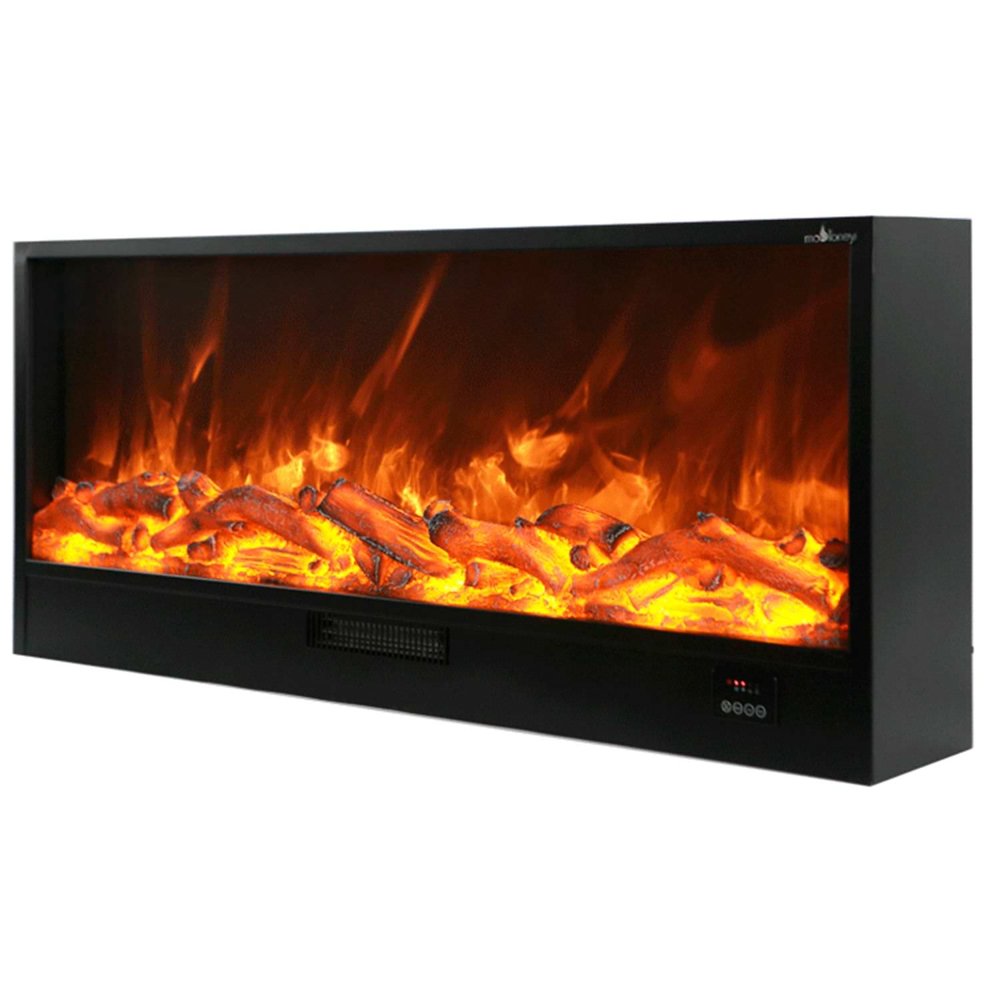 Caminetto elettrico Vulture 150 nero