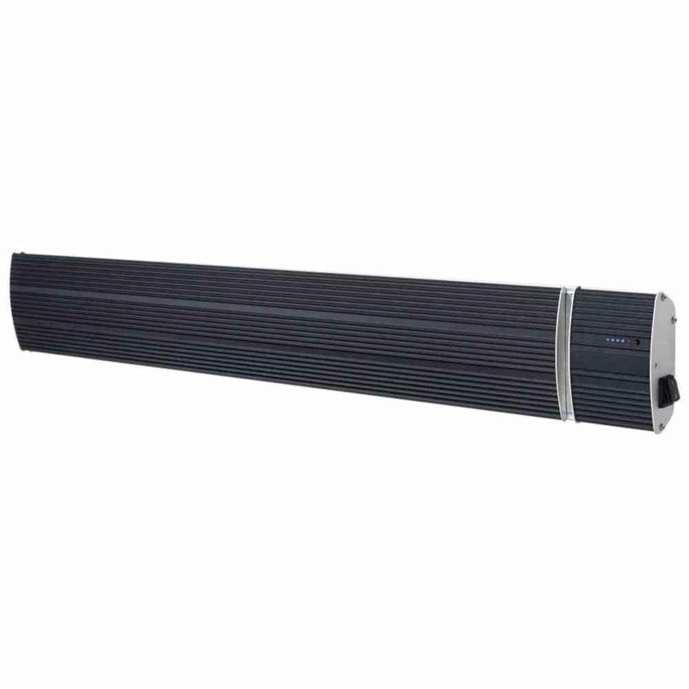 Pannello radiante a infrarossi Calore 1800 W nero