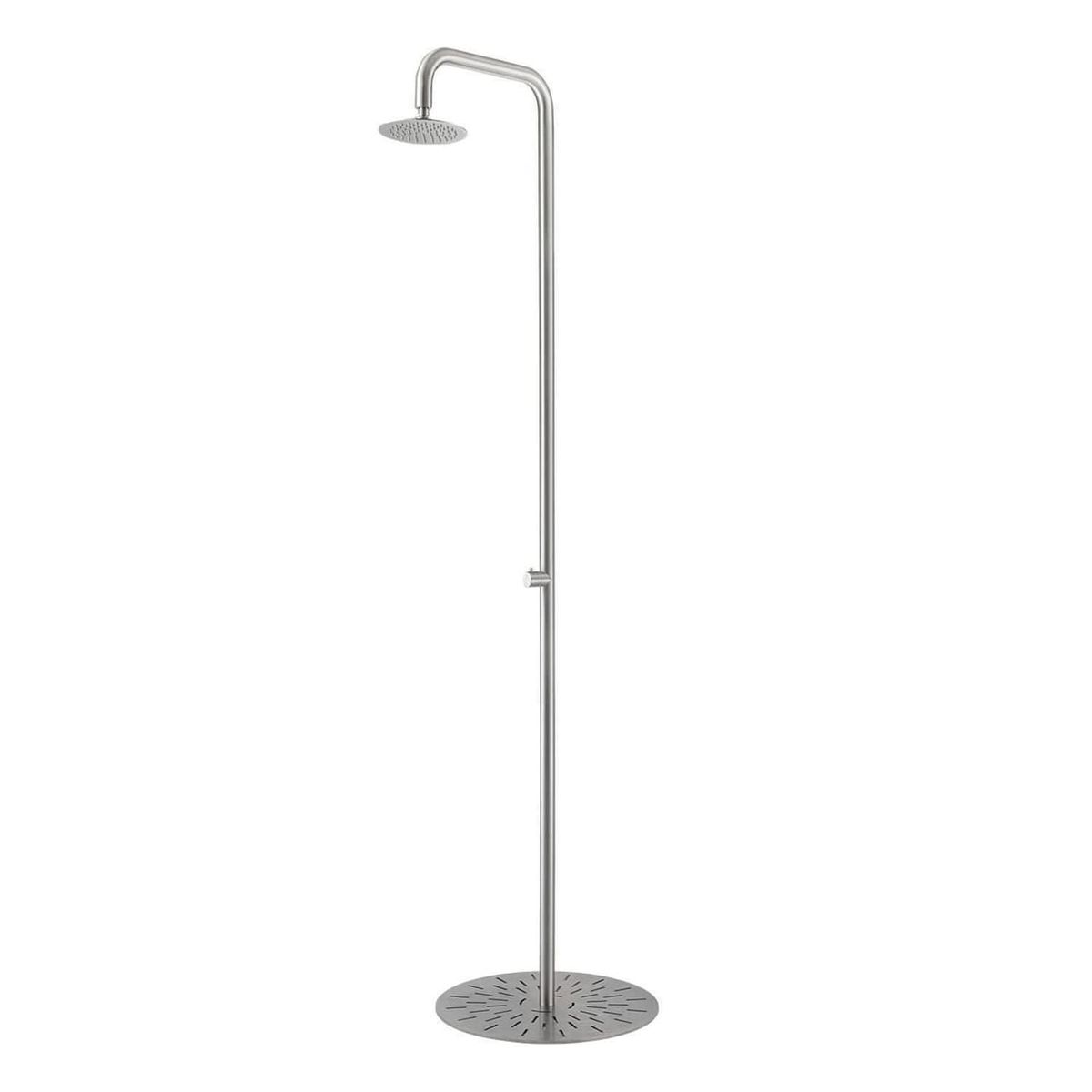 Doccia Simius con base inox satinato