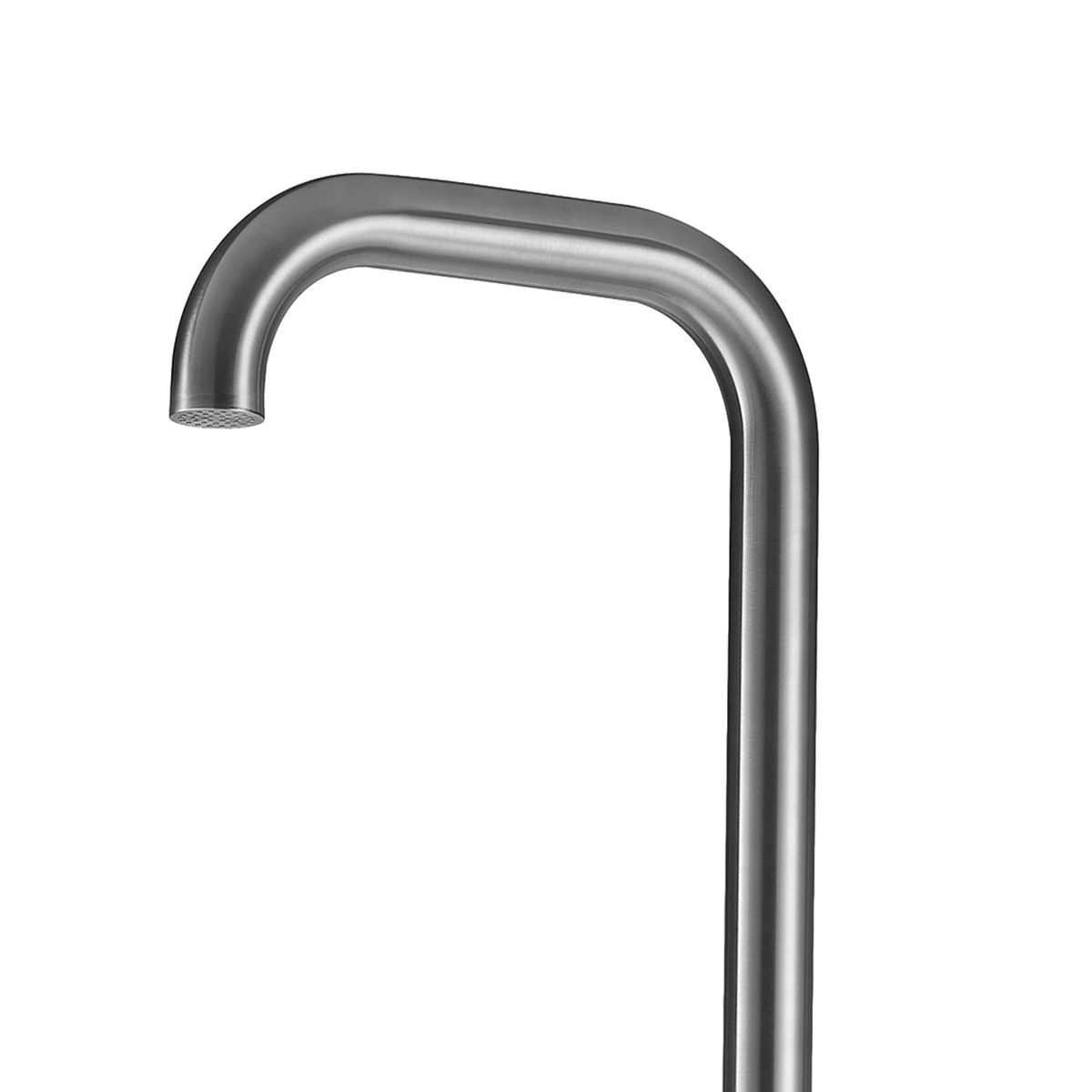 Doccia da giardino Chia inox satinato – foto ambientata