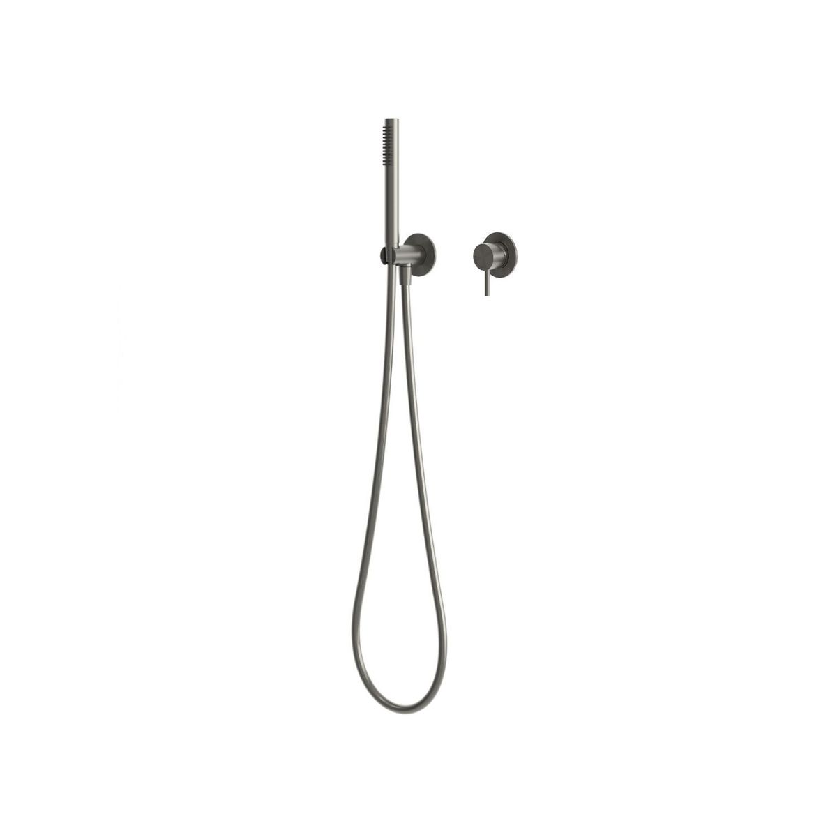 Set miscelatore a muro con doccetta Levante canna di fucile