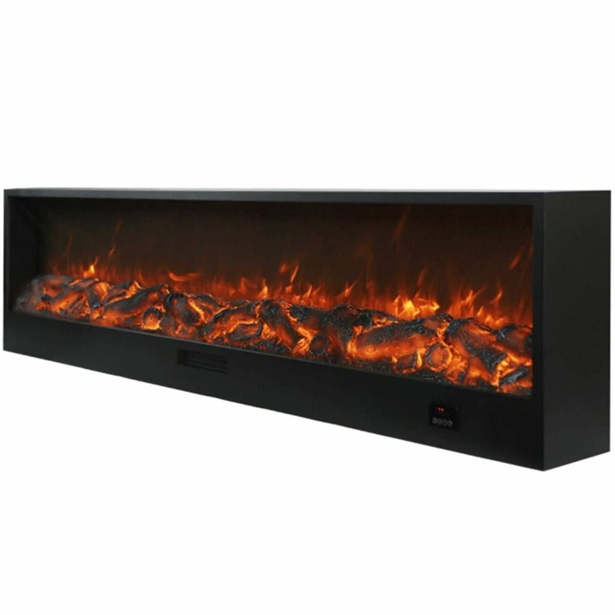 Caminetto elettrico Etna 300 nero