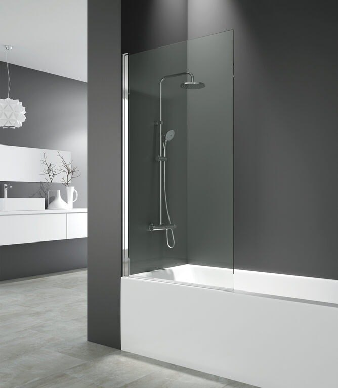 Parete vasca OPEN 1 a battente 85x150 cm