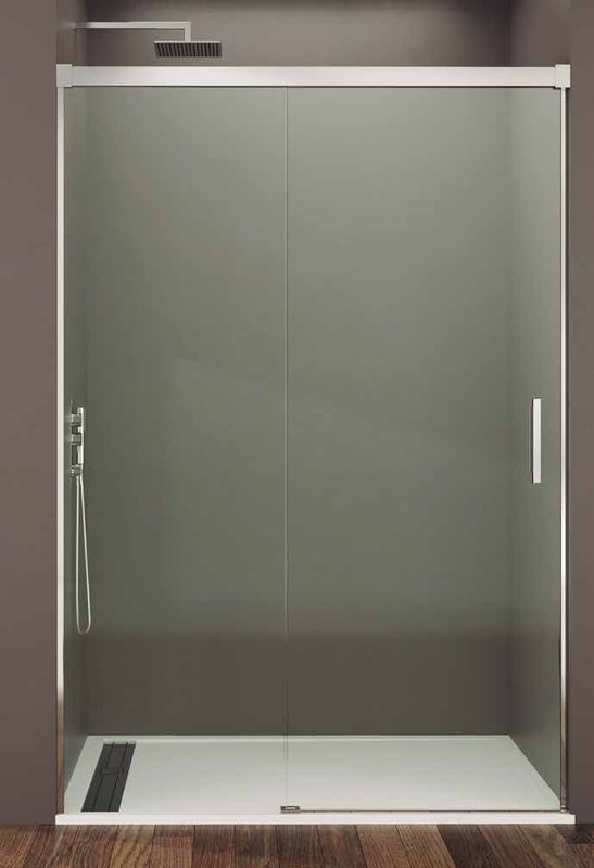 Box doccia BASIC 1 fisso + 1 scorrevole 95-100 cm