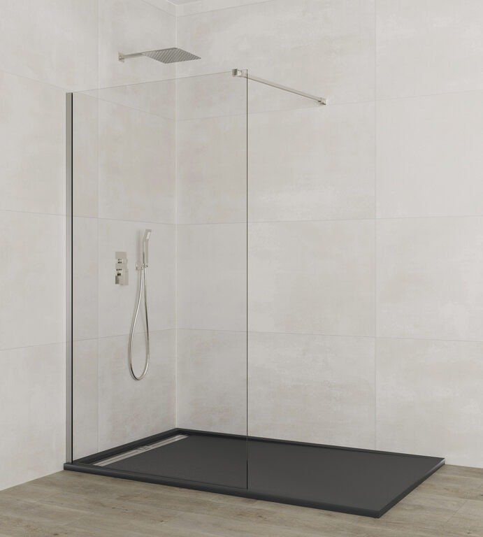 Parete doccia walk-in SCREEN 116,5-118 cm con braccio