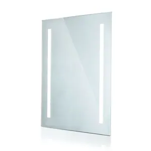 Specchio LED 35W lampada rettangolare cromo 6400K D:700*500mm
