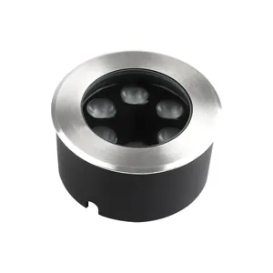 Faretto calpestabile 6W 4000K corpo argento IP67