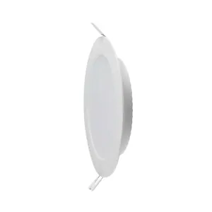 Pannello LED retroilluminato 18W chip Samsung da incasso - tondo 4000K