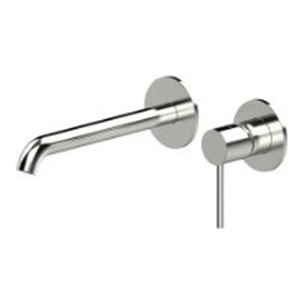 Miscelatore lavabo a muro inox 316L Ø 35 mm, senza scarico acciaio inox 316l