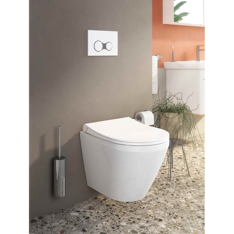 Mia Round – Sedile Slim per vaso in Duroplast foto 3