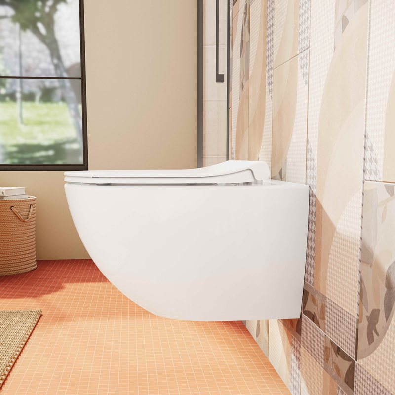 Sento – Sedile Slim per vaso in Duroplast con sgancio rapido foto 2
