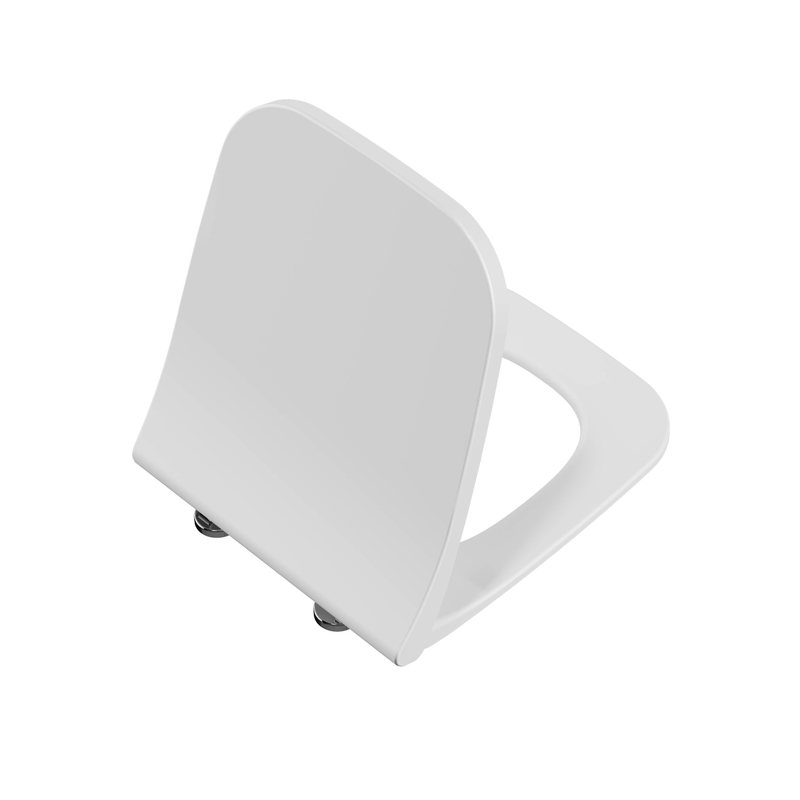 Integra Square – Sedile Slim per vaso in Duroplast bianco lucido