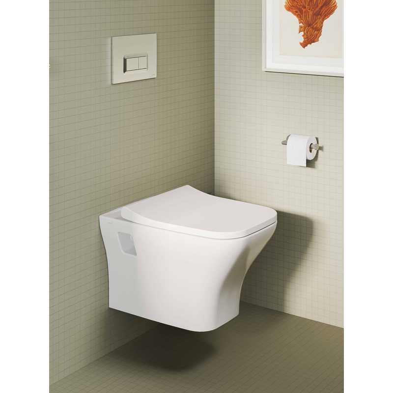 Integra Square – Sedile Slim per vaso in Duroplast foto 2