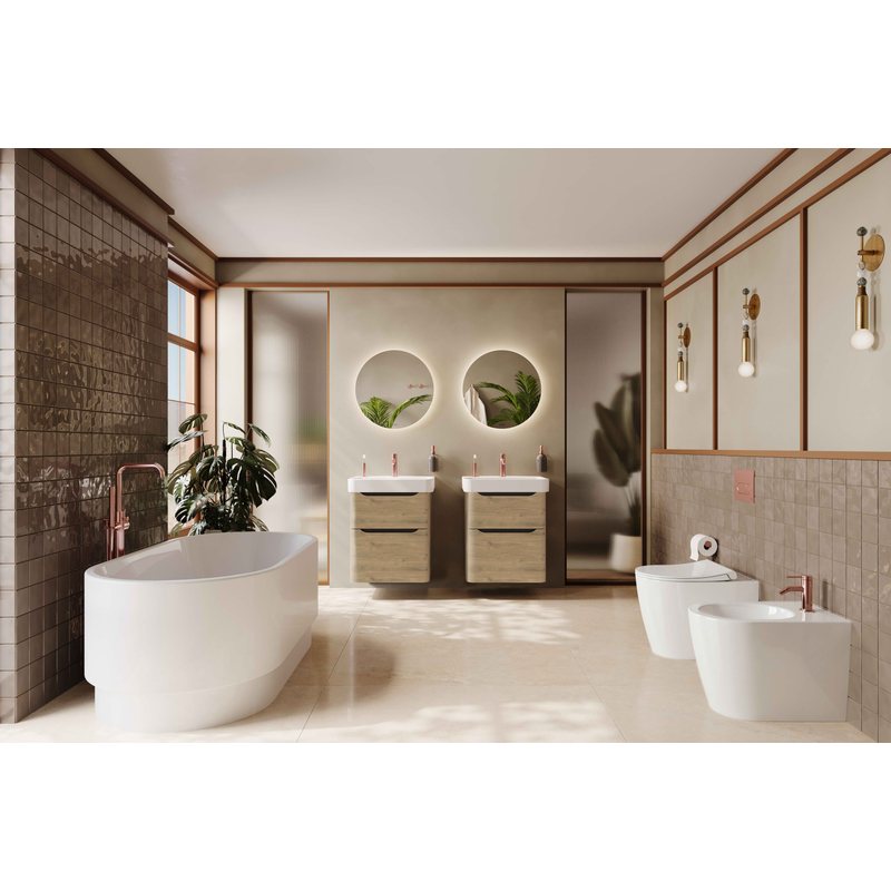 Metropole Round – Sedile Slim per vaso in Duroplast foto 2