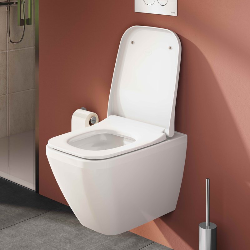 Metropole Square – Sedile Slim per vaso in Duroplast foto 2