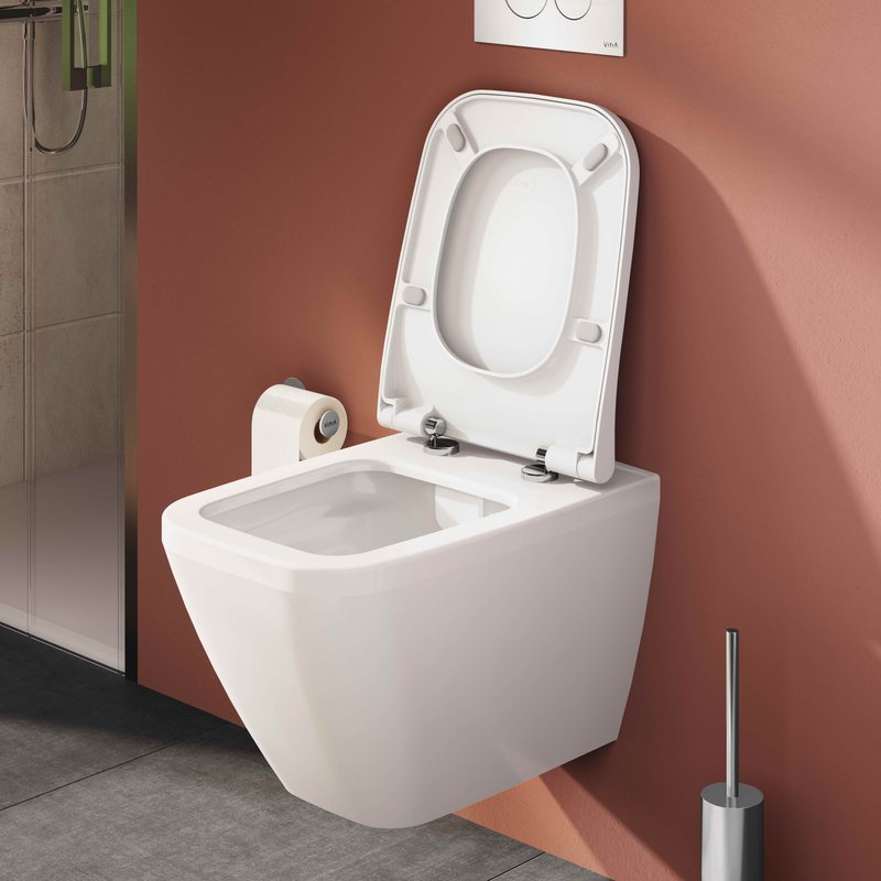Metropole Square – Sedile Slim per vaso in Duroplast foto 3