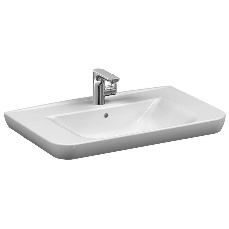 Sento – Lavabo, 80 cm bianco lucido