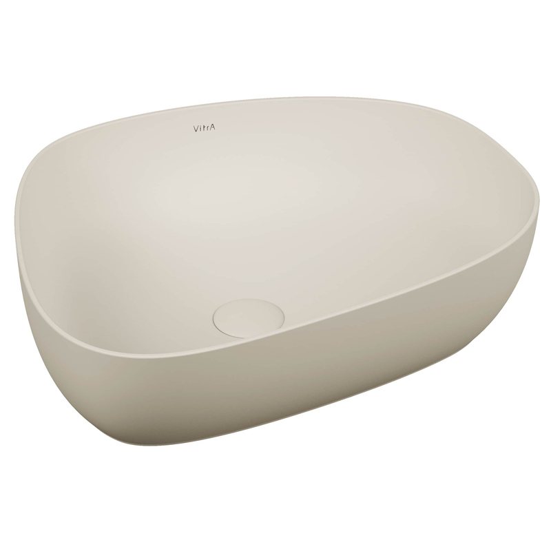 Outline – Catino Pebble, 56 cm beige sabbia opaco