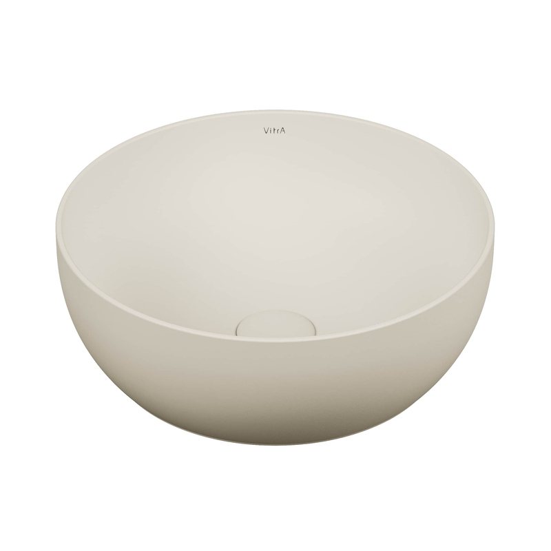 Outline – Catino Round, 40 cm beige sabbia opaco