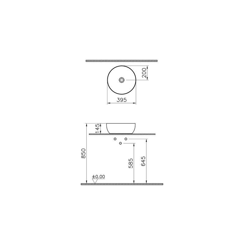 Outline – Catino Round, 40 cm foto 2