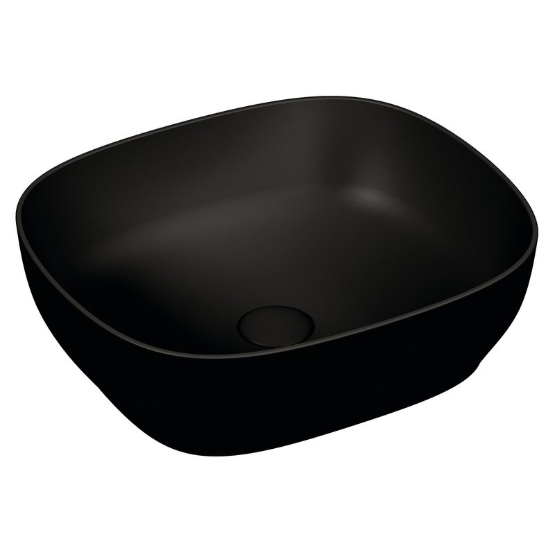 Outline – Catino Square, 48 cm nero opaco