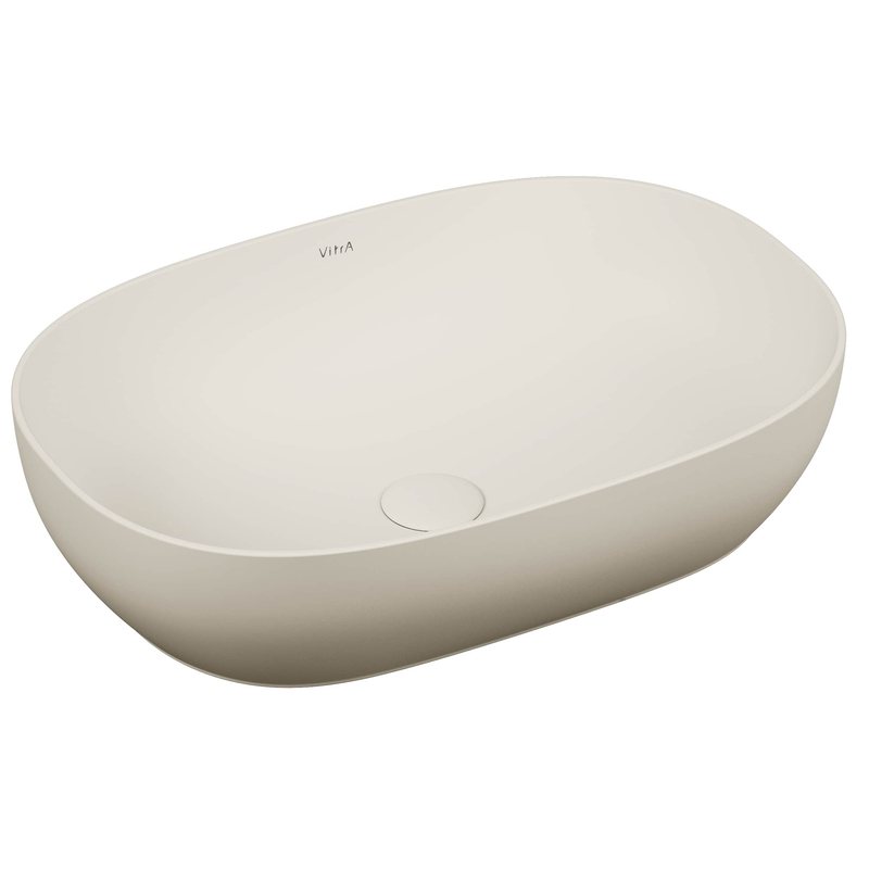 Outline – Catino Oval, 60 cm beige sabbia opaco
