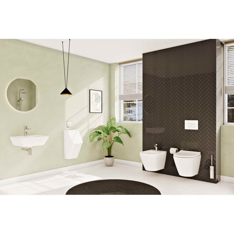Integra Round – Bidet sospeso, 54 cm foto 2