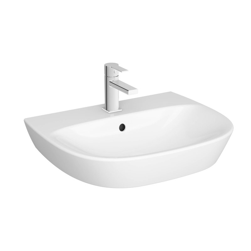 Mia – Lavabo, 60 cm bianco lucido