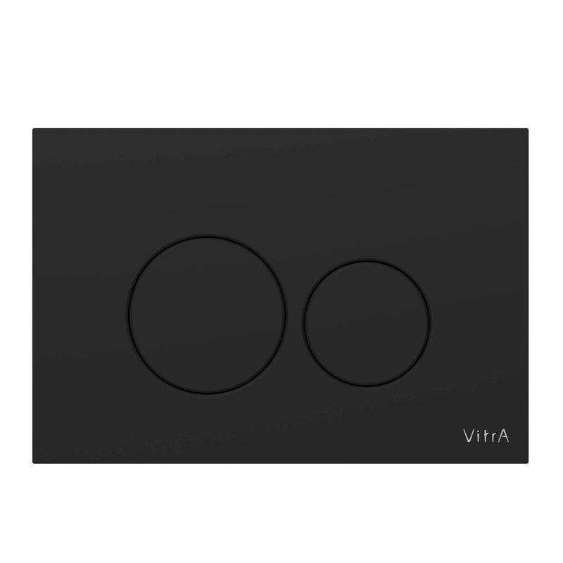 Placca di comando Origin nero opaco