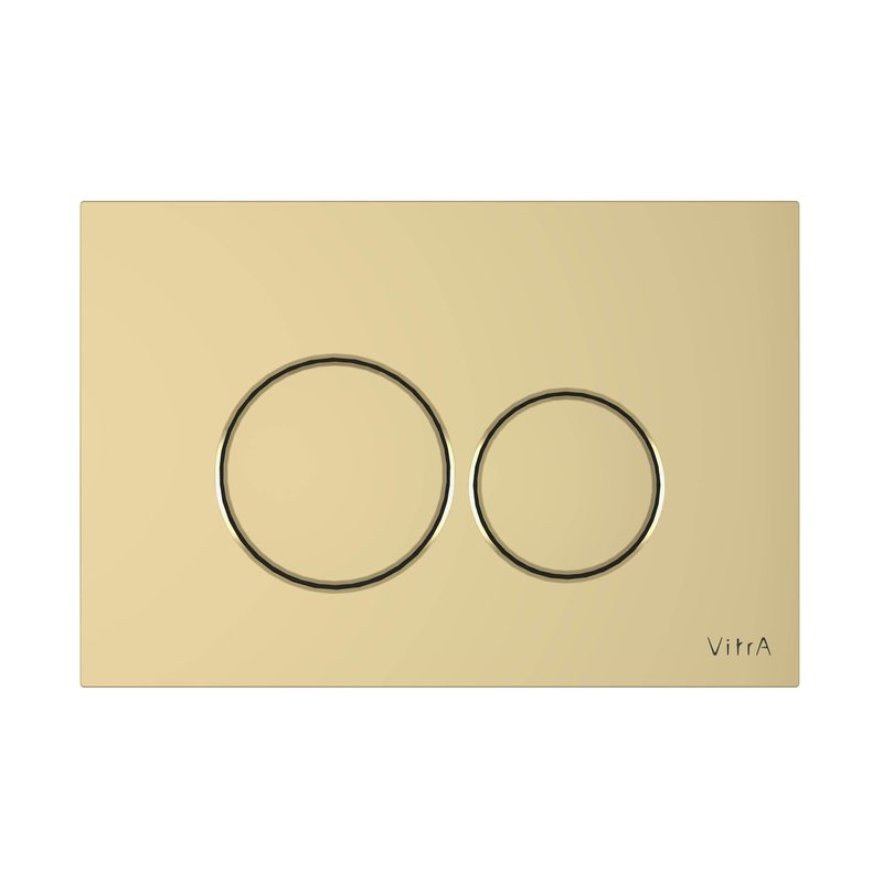 Placca di comando Origin oro lucido