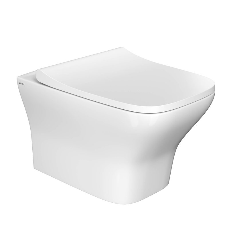 Mia Square – Vaso sospeso SmoothFlush, 54 cm bianco lucido