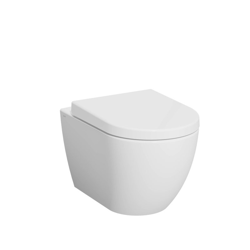Mia Round – Vaso sospeso SmoothFlush, 54 cm bianco lucido