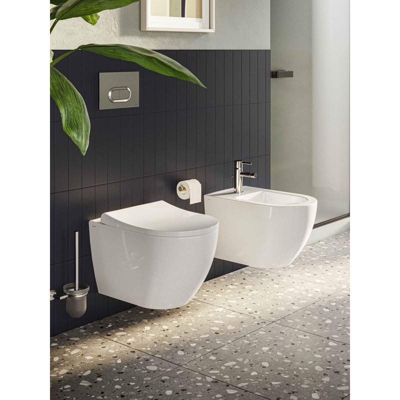 Mia Round – Bidet sospeso, 54 cm foto 2