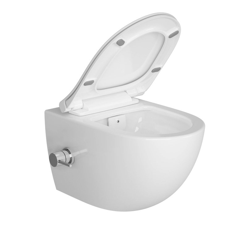 Sento – Vaso bidet sospeso Rim-Ex, 54 cm bianco lucido