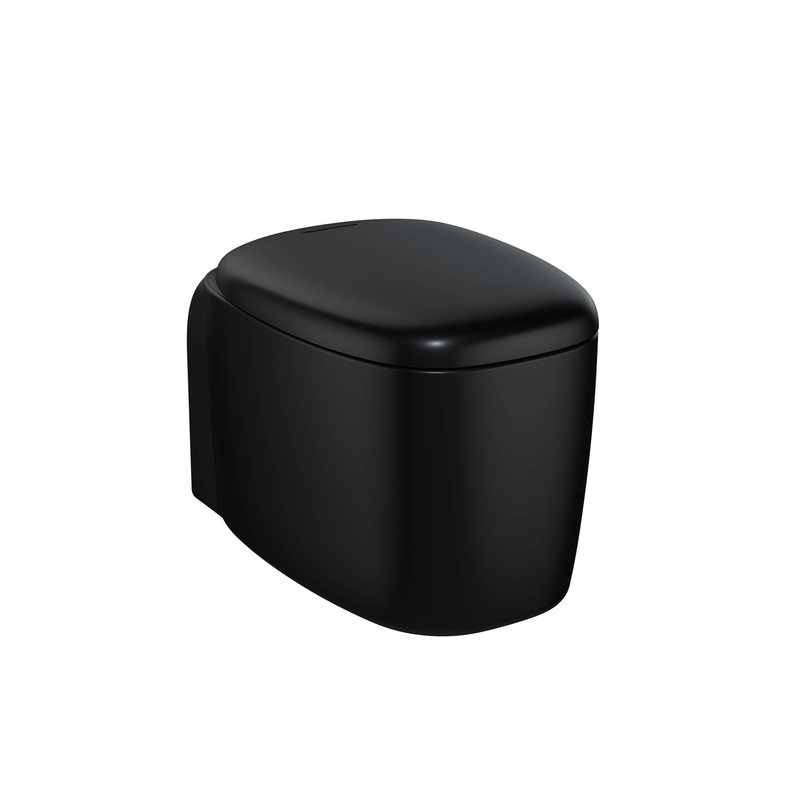 Plural – Vaso sospeso Rim-Ex, 55 cm nero opaco