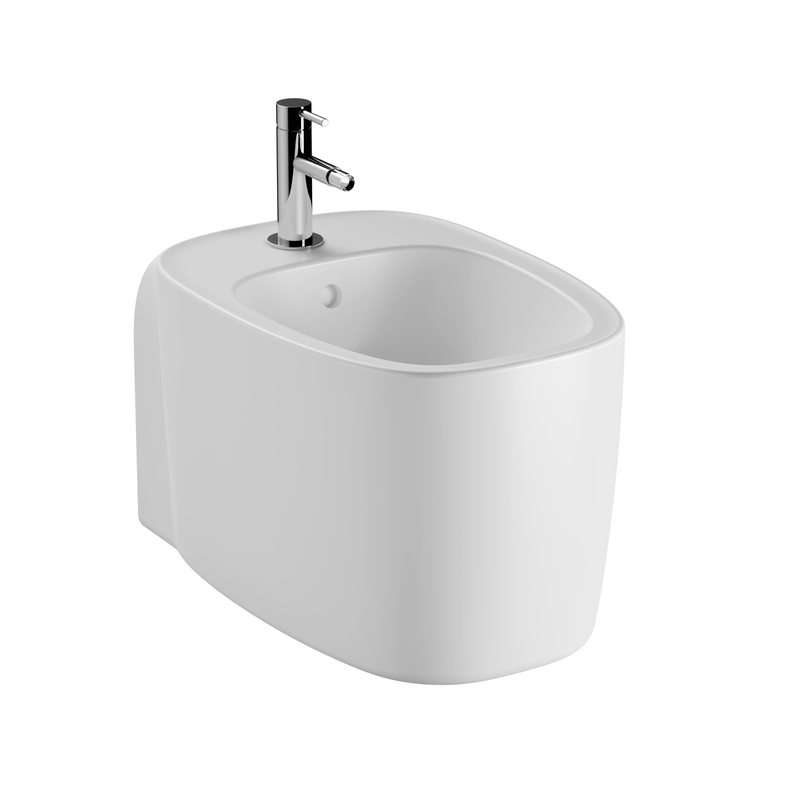 Plural – Bidet sospeso, 55 cm bianco opaco
