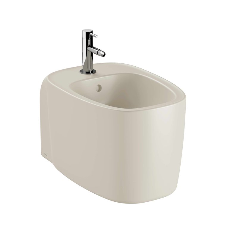 Plural – Bidet sospeso, 55 cm beige sabbia opaco