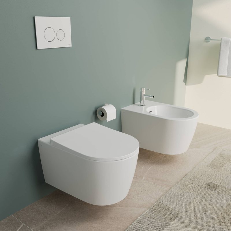 Metropole Round – Bidet sospeso, 56 cm foto 2