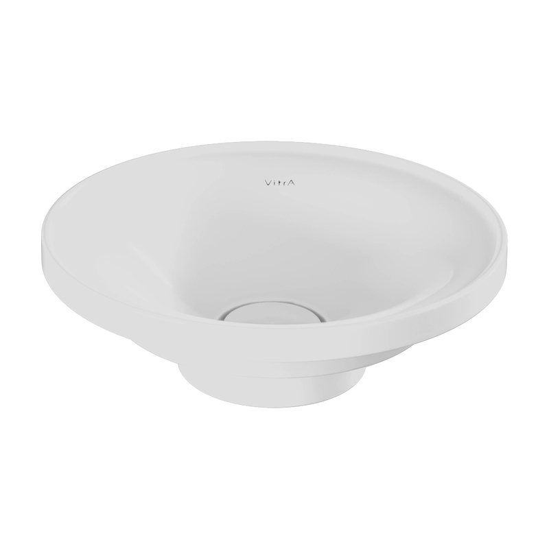Glora – Catino Round, 45 cm bianco opaco